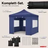 ONBEST Pavillon 3x3 | Wasserdicht | faltbar | Blau | mit Produktbild-Vorschau 8