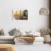 Poster - Poster ohne Rahmen - Kutter Hafen Öl - 70x50 cm - Produktbild-Vorschau 6