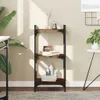 Maison Exclusive - Libreria a 3 ripiani, effetto rovere Anteprima dell’immagine prodotto 1