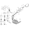 Hansgrohe Metris S 4-Loch Wannenarmatur Fertigset Auslauf Produktbild-Vorschau 3