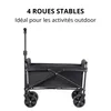 Chariot Pliable à 4 Roues – Chariot de Transport pour Voir les images du produit 5