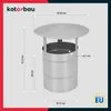 KOTARBAU® Komínová krytka ø 170 mm Komínová čiapka Komínová Náhľad obrázku produktu 3