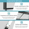 KLAM HOME Esstisch Esszimmertisch Teleskoptisch rechteckig Produktbild-Vorschau 4