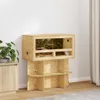 vidaXL Terrarium Braun 80 x 40 x 40 cm OSB Produktbild-Vorschau 2