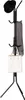 Autronic Gancio in metallo GD-101 BK Anteprima dell’immagine prodotto 1