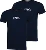 Emporio Armani Herren T-Shirts Kurzarm Crew-Neck Baumwolle Produktbild-Vorschau 6