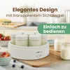 Clatronic® Joghurtbereiter | Joghurt selber machen | inkl. Produktbild-Vorschau 7