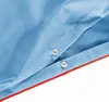 Set di biancheria da letto - 200x200 cm - Azzurro - Cotone Anteprima dell’immagine prodotto 4