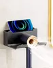 Porta asciugacapelli autoadesivo nero organizer Anteprima dell’immagine prodotto 6