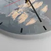 Wanduhr - Rund - Glasuhr - Gletscher Ozean Grönland - Produktbild-Vorschau 5