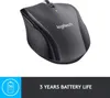 Logitech Marathon M705 Laser Maus wireless anthrazit Produktbild-Vorschau 16