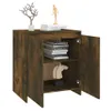 vidaXL Sideboard Räuchereiche 70x41x75 cm Holzwerkstoff Produktbild-Vorschau 5