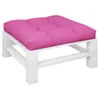 vidaXL Paletový vankúš Pink 70x70x12 cm Látka Náhľad obrázku produktu 3