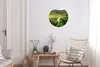 MuchoWow® Aluminium Wandkreis Azoren - Natur - Lilie Ø 30 Produktbild-Vorschau 5