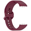 A burgundy watch strap is shown against a white background. Produktbild-Vorschau