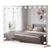 LED Schminkspiegel 90x60cm Rechteckig, 3 Lichtfarben Produktbild-Vorschau 1
