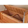 Strandkorb-Set - bene living - Königssee Teak - PE grau- Produktbild-Vorschau 6