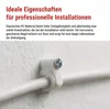 Kabelschelle 8 mm, weiss, 50 Stk Produktbild-Vorschau