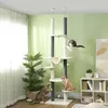 PawHut Tiragraffi a tutta altezza per gatti, 225-255 cm, Anteprima dell’immagine prodotto 2