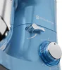 Close-up of the control panel of a blue kitchen machine. Produktbild-Vorschau