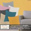 wometo 2er Set Kissenbezüge Strick 45x45 weiß - Produktbild-Vorschau 3
