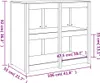vidaXL Armoire de cuisine d'extérieur 106x55x92 cm Pin Voir les images du produit 8