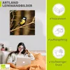 ARTland Leinwandbild Kohlmeise im Wald Größe: 40x40 cm Produktbild-Vorschau 2