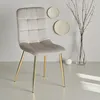 Homestyle4u Esszimmerstühle 4er Set Gold Polsterstuhl Produktbild-Vorschau 13