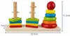 Kruzzel 19870 Holz-Steckspiel für Kinder, 15 Teile Produktbild-Vorschau 2