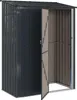 vidaXL Cabanes de jardin Anthracite 153,5 x 86 x 200 cm Voir les images du produit 2