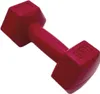 A single red dumbbell is shown against a white background. Náhľad obrázku produktu