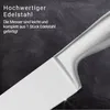 Professionelles Messerset mit Edelstahlblock – 7-teilig – Produktbild-Vorschau 2