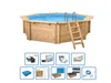 Pool "Java" 3,55 m / 1,16m Achteck Rund (Filteranlage Produktbild-Vorschau 1