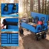 COSTWAY 2in1 Bollerwagen 85L faltbar, Gartenwagen mit Produktbild-Vorschau 6