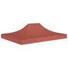 vidaXL Tetto della tenda per feste 4x3 m rosso terracotta Anteprima dell’immagine prodotto 7