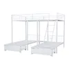 Fortuna Lai Etagenbett 90*2/140x200cm mit Rausfallschutz, Produktbild-Vorschau 5