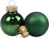Weihnachts-Micro-Kugeln Piniengrün Ø 2,5 cm aus Glas - 24er Produktbild-Vorschau 4