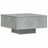 vidaXL Stolik kawowy betonowy szary 60x60x31,5 cm materiał Podgląd zdjęcia produktu 1