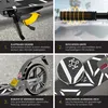 KESSER® Cityroller Scooter 205mm Räder PolyurethanBig Wheel Produktbild-Vorschau 3