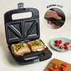 HUSLOG Trojuholníkový sendvičovač EasyBite 1000 W HUS1042 Náhľad obrázku produktu 4
