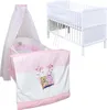 Baby-Delux Babybett Komplettbett Jack 140x70 Weiß Produktbild-Vorschau 4