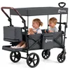 Sekey Bollerwagen Faltbar mit Dach Kinder Bollerwagen mit Produktbild-Vorschau 1