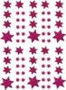 Oblique Unique 68 Sterne Sticker Aufkleber Glitzernd für Produktbild-Vorschau 1