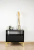 Elegante set di 4 gambe per mobili in oro-cromo, altezza 15 Anteprima dell’immagine prodotto 6