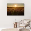 Leinwandbild maisfeld 90x60 cm Feeby braun wandbild bereit Produktbild-Vorschau 2