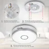 B.K.Licht LED plafondlamp, zilver/titanium, rond, diameter Productafbeelding-voorbeeld 4