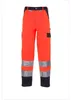 Planam Warnschutz Bundhose zweifarbig Gr. 68 orange/marine Produktbild-Vorschau 2