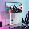 Výškově nastavitelný televizní stojan WISFOR, pojízdný Náhled obrázku produktu 8