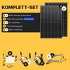 Balkonkraftwerk 900W Solaranlage mit Balkon Halterung Produktbild-Vorschau 2