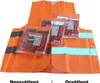 Reflexní vesta XXL (oranžová, 120g) Náhled obrázku produktu 3